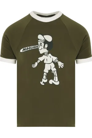 MAGLIANO Hombre, Camisetas, Verde, Talla: S