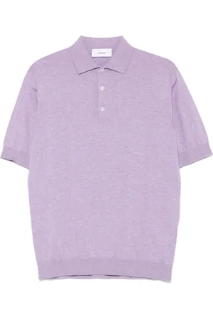 LARDINI Hombre, Camisetas, Púrpura, Talla: M