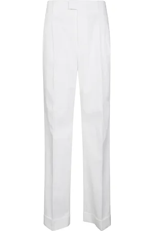 Berwich Mujer, Pantalones, Blanco, Talla: M