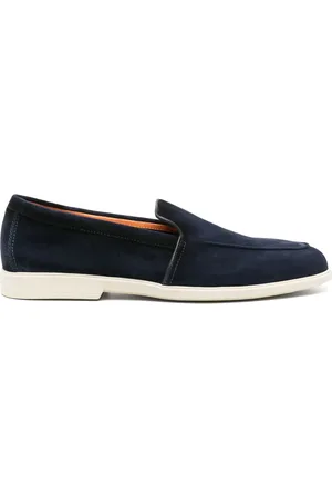 santoni Hombre, Zapatos, Azul, Talla: 43 EU