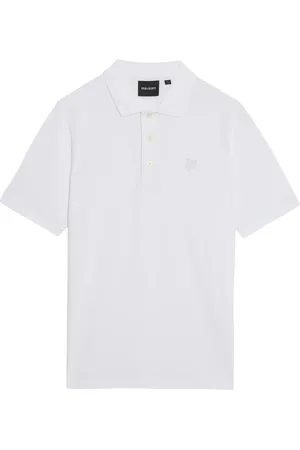 Lyle & Scott Hombre, Camisetas, Blanco, Talla: M