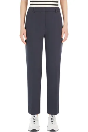 Max Mara Mujer, Pantalones, Azul, Talla: L