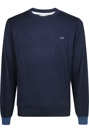 sun68 Hombre, Jerseys, Azul, Talla: M