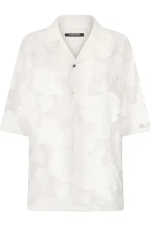 Roberto Cavalli Hombre, Camisas, Blanco, Talla: L