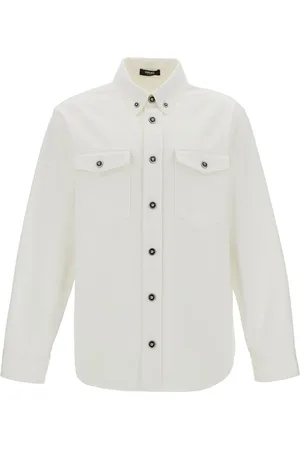 VERSACE Hombre, Camisas, Blanco, Talla: L