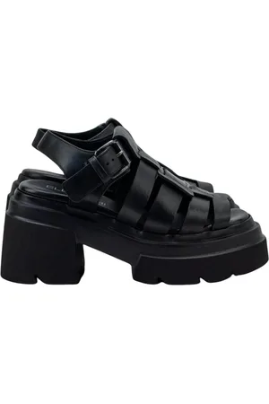Elena Iachi Mujer, Zapatos, Negro, Talla: 40 EU