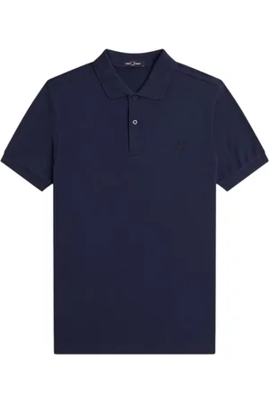 Fred Perry Hombre, Camisetas, Azul, Talla: XL