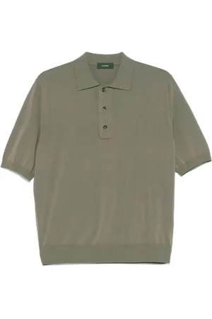 ZANONE Hombre, Camisetas, Verde, Talla: M