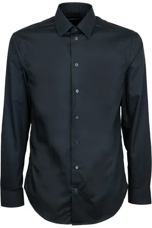 Emporio Armani Hombre, Camisas, Negro, Talla: M