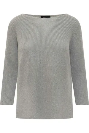 Fabiana Filippi Mujer, Jerseys, Gris, Talla: L