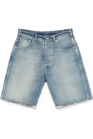 Maison Margiela Hombre, Pantalones cortos, Azul, Talla: W32