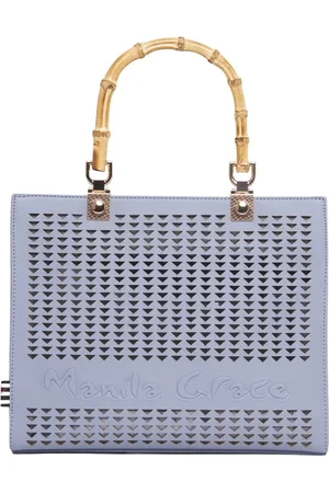 Manila Grace Mujer, Bolsos, Azul, Talla: ONE Size