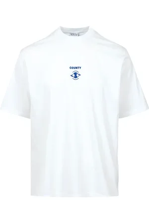 MARCELO BURLON Hombre, Camisetas, Blanco, Talla: M