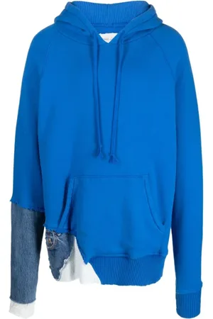 GREG LAUREN Hombre, Sudaderas, Azul, Talla: S