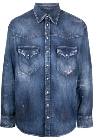Dsquared2 Hombre, Camisas, Azul, Talla: L