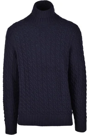 ZANONE Hombre, Jerseys, Azul, Talla: 2XL
