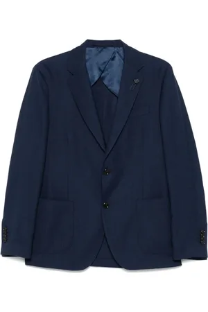 LARDINI Hombre, Chaquetas, Azul, Talla: 3XL