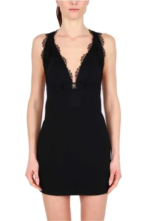 Elisabetta Franchi Mujer, Vestidos, Negro, Talla: L