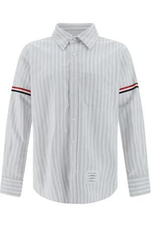 Thom Browne Hombre, Camisas, Gris, Talla: L