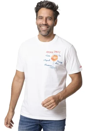 MC2 SAINT BARTH Hombre, Camisetas, Blanco, Talla: XL