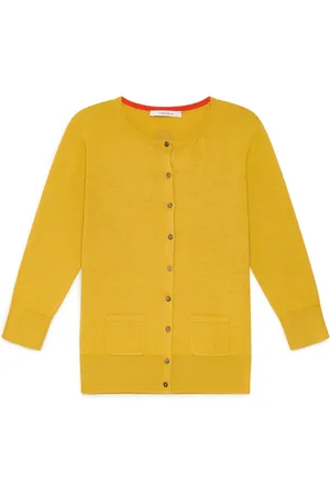 Maliparmi Mujer, Jerseys, Amarillo, Talla: XL