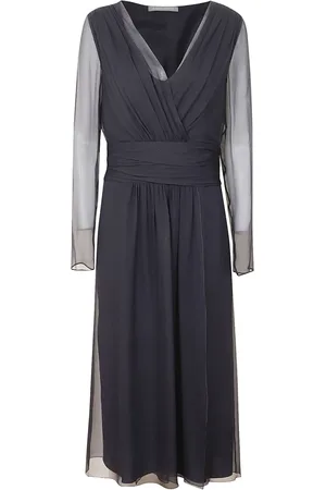 Alberta Ferretti Mujer, Vestidos, Azul, Talla: L