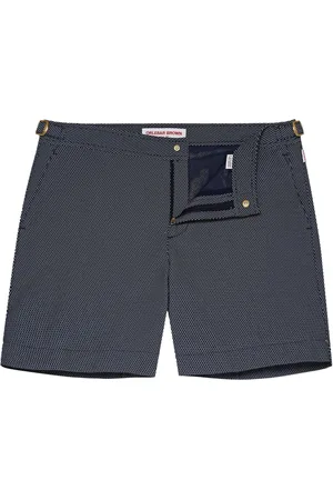 Orlebar Brown Hombre, Pantalones cortos, Gris, Talla: W34
