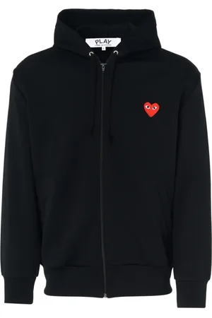 Comme des Garçons Hombre, Sudaderas, Negro, Talla: L
