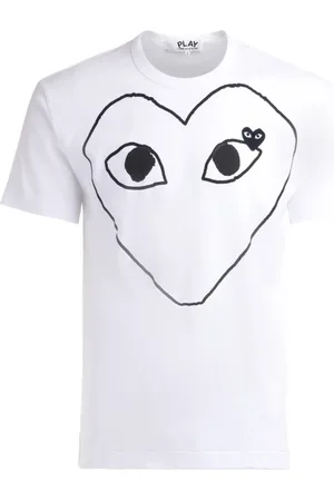 Comme des Garçons Hombre, Camisetas, Blanco, Talla: L