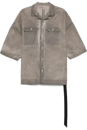 Rick Owens Hombre, Camisas, Gris, Talla: S