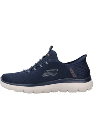 Skechers Hombre, Zapatos, Azul, Talla: 44 EU