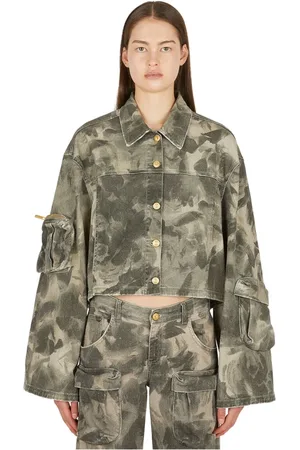 BLUMARINE Mujer, Chaquetas, Verde, Talla: S