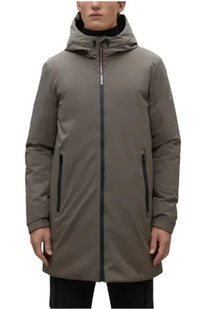 ECOALF Hombre, Abrigos, Marrón, Talla: L