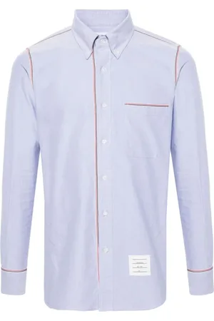 Thom Browne Hombre, Camisas, Azul, Talla: L