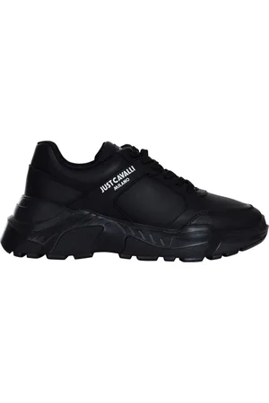 Roberto Cavalli Hombre, Zapatos, Negro, Talla: 42 EU