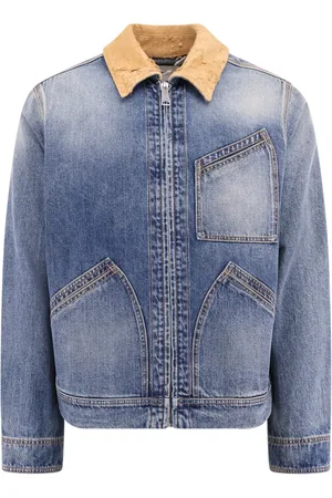 Alexander McQueen Hombre, Chaquetas, Azul, Talla: XL
