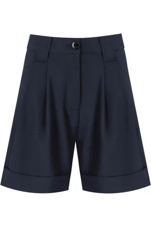 Ganni Mujer, Pantalones cortos, Azul, Talla: S