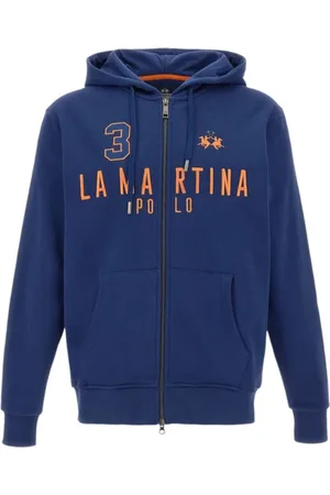 La Martina Hombre, Sudaderas, Azul, Talla: L