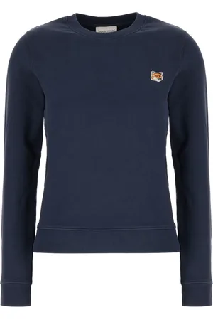 Maison Kitsuné Mujer, Sudaderas, Azul, Talla: M