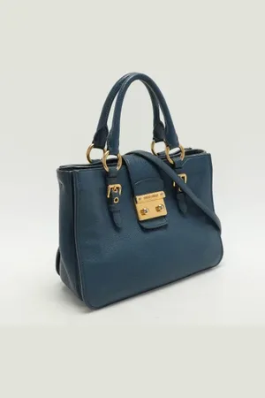 Miu Miu Mujer, De segunda mano, Azul, Talla: ONE Size