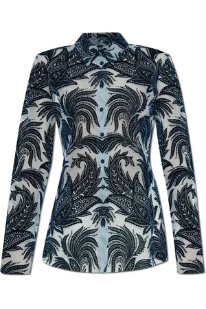 Etro Mujer, Blusas y Camisas, Azul, Talla: S