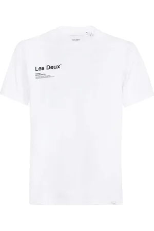 Les Deux Hombre, Camisetas, Blanco, Talla: S