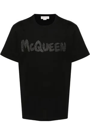 Alexander McQueen Hombre, Camisetas, Negro, Talla: S