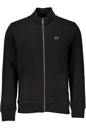 La Martina Hombre, Sudaderas, Negro, Talla: 2XL