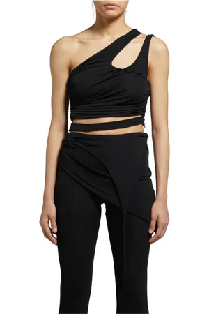 ANDREA ADAMO Mujer, Camisetas, Negro, Talla: S