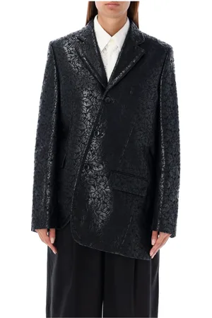 Comme des Garçons Mujer, Chaquetas, Negro, Talla: S