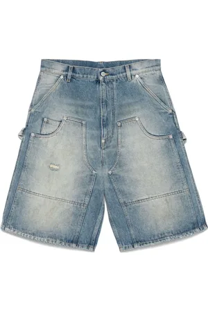 Moschino Hombre, Pantalones cortos, Azul, Talla: L