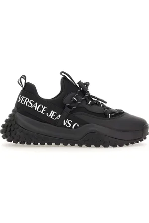 VERSACE Hombre, Zapatos, Negro, Talla: 45 EU