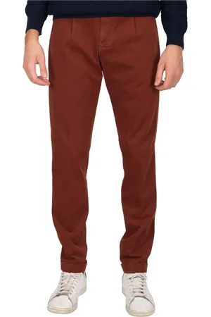 Briglia 1949 Hombre, Pantalones, Marrón, Talla: L