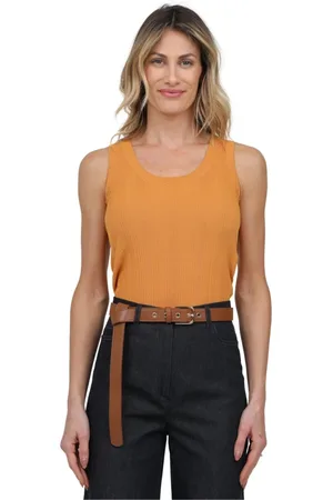 Max Mara Mujer, Camisetas, Naranja, Talla: S
